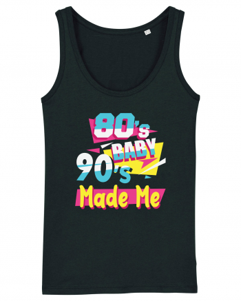 Retro 80s Baby 90s Made Me Black