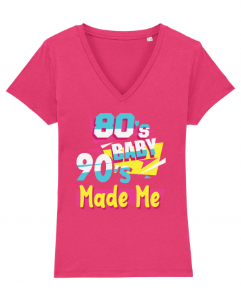 Retro 80s Baby 90s Made Me Raspberry