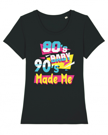 Retro 80s Baby 90s Made Me Black