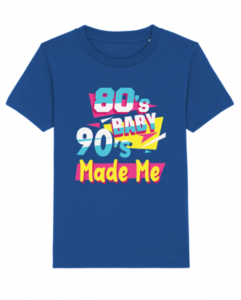 Retro 80s Baby 90s Made Me Majorelle Blue