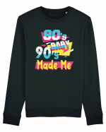 Retro 80s Baby 90s Made Me Bluză mânecă lungă Unisex Rise