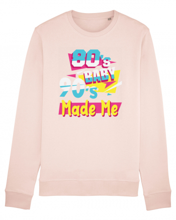 Retro 80s Baby 90s Made Me Candy Pink