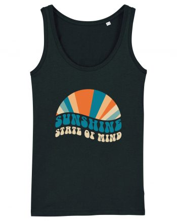 Sunshine State of Mind Retro Sunset Black