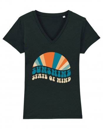 Sunshine State of Mind Retro Sunset Black