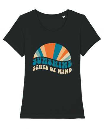 Sunshine State of Mind Retro Sunset Black