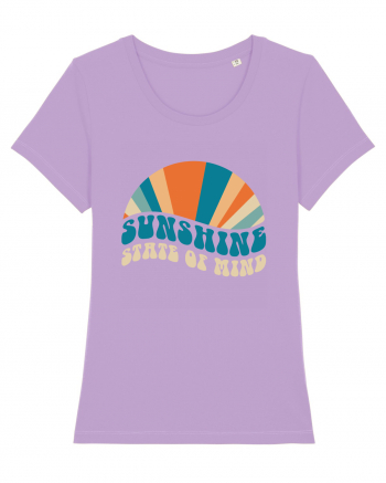 Sunshine State of Mind Retro Sunset Lavender Dawn