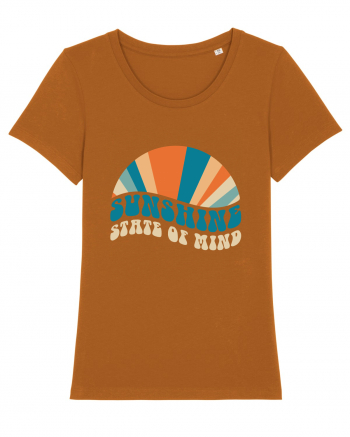 Sunshine State of Mind Retro Sunset Roasted Orange