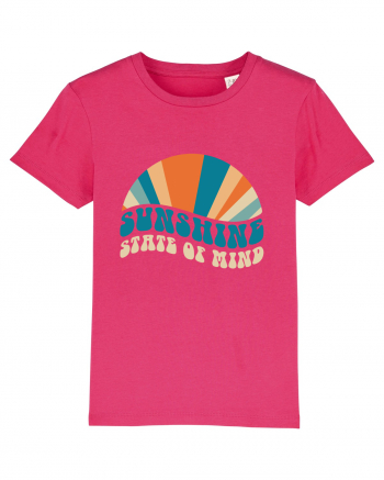 Sunshine State of Mind Retro Sunset Raspberry