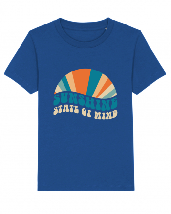 Sunshine State of Mind Retro Sunset Majorelle Blue