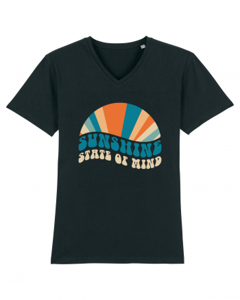 Sunshine State of Mind Retro Sunset Black