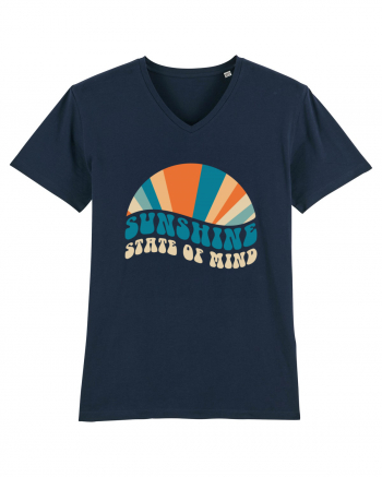 Sunshine State of Mind Retro Sunset French Navy