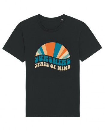 Sunshine State of Mind Retro Sunset Black