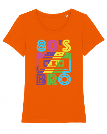 This Is My 80s Bro Style Vintage Bright Orange