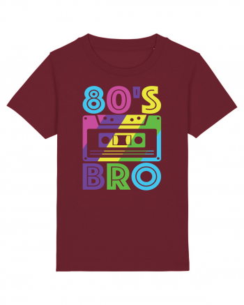 This Is My 80s Bro Style Vintage Burgundy