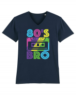 This Is My 80s Bro Style Vintage Tricou mânecă scurtă guler V Bărbat Presenter