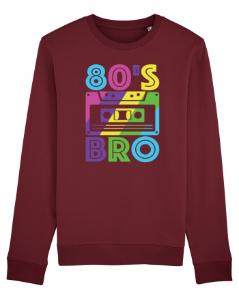 This Is My 80s Bro Style Vintage Burgundy