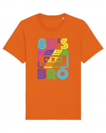 This Is My 80s Bro Style Vintage Bright Orange