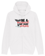 Be A Mermaid And Make Waves Hanorac cu fermoar Unisex Connector