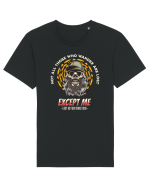 Not all those who wander are lost - Except me Tricou mânecă scurtă Unisex Rocker