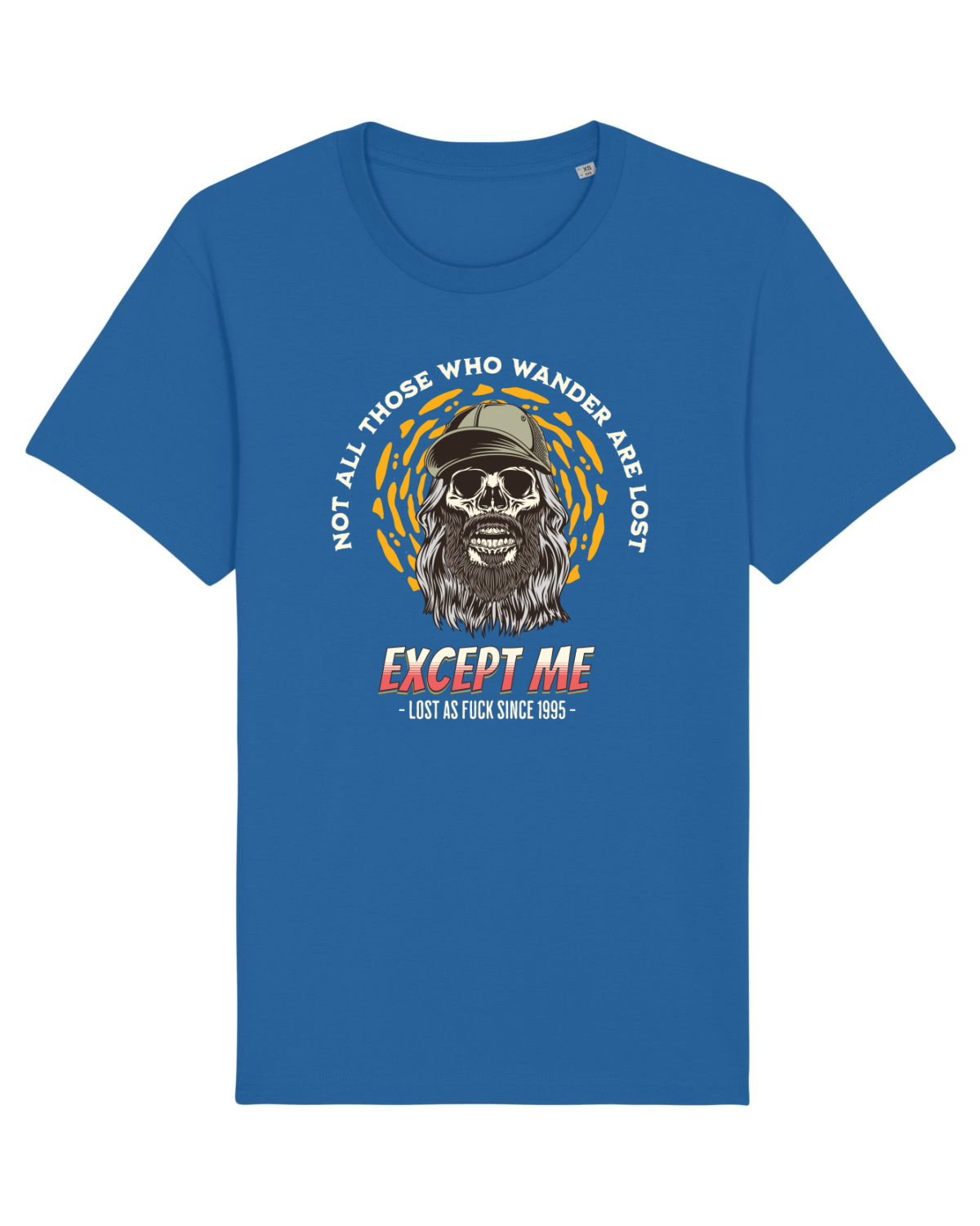 Tricou mânecă scurtă Unisex Rocker Royal Blue
