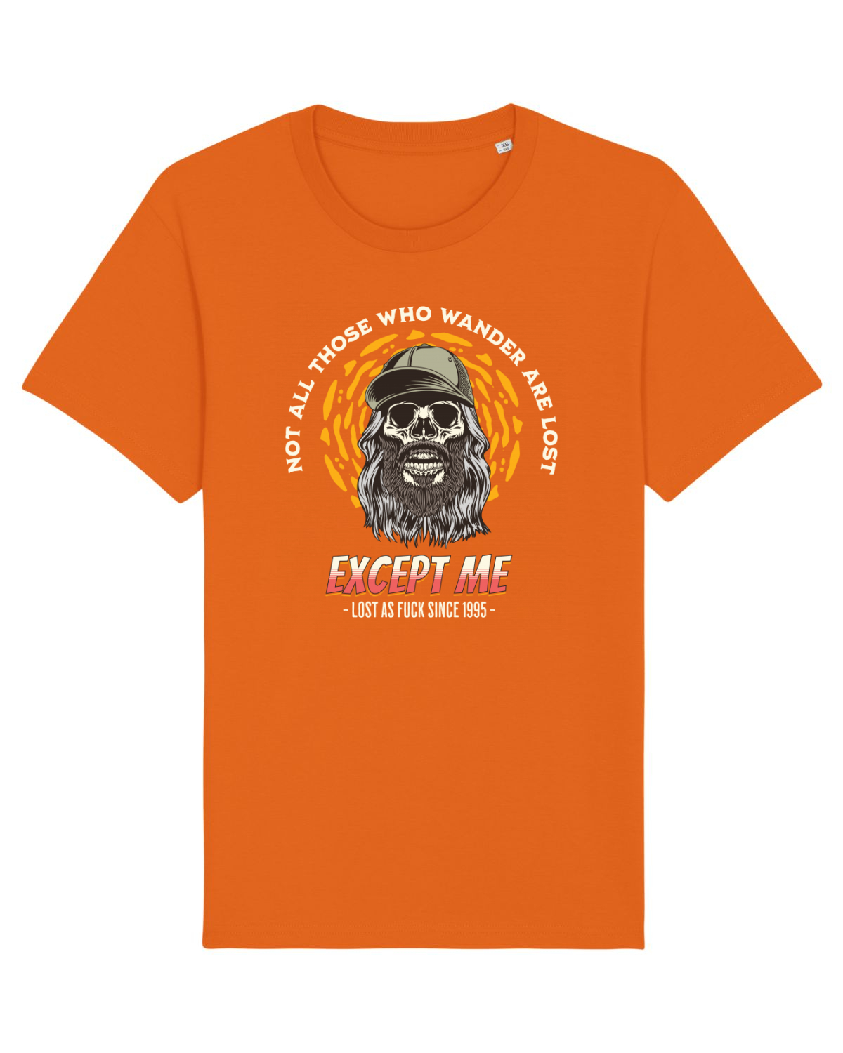 Tricou mânecă scurtă Unisex Rocker Bright Orange