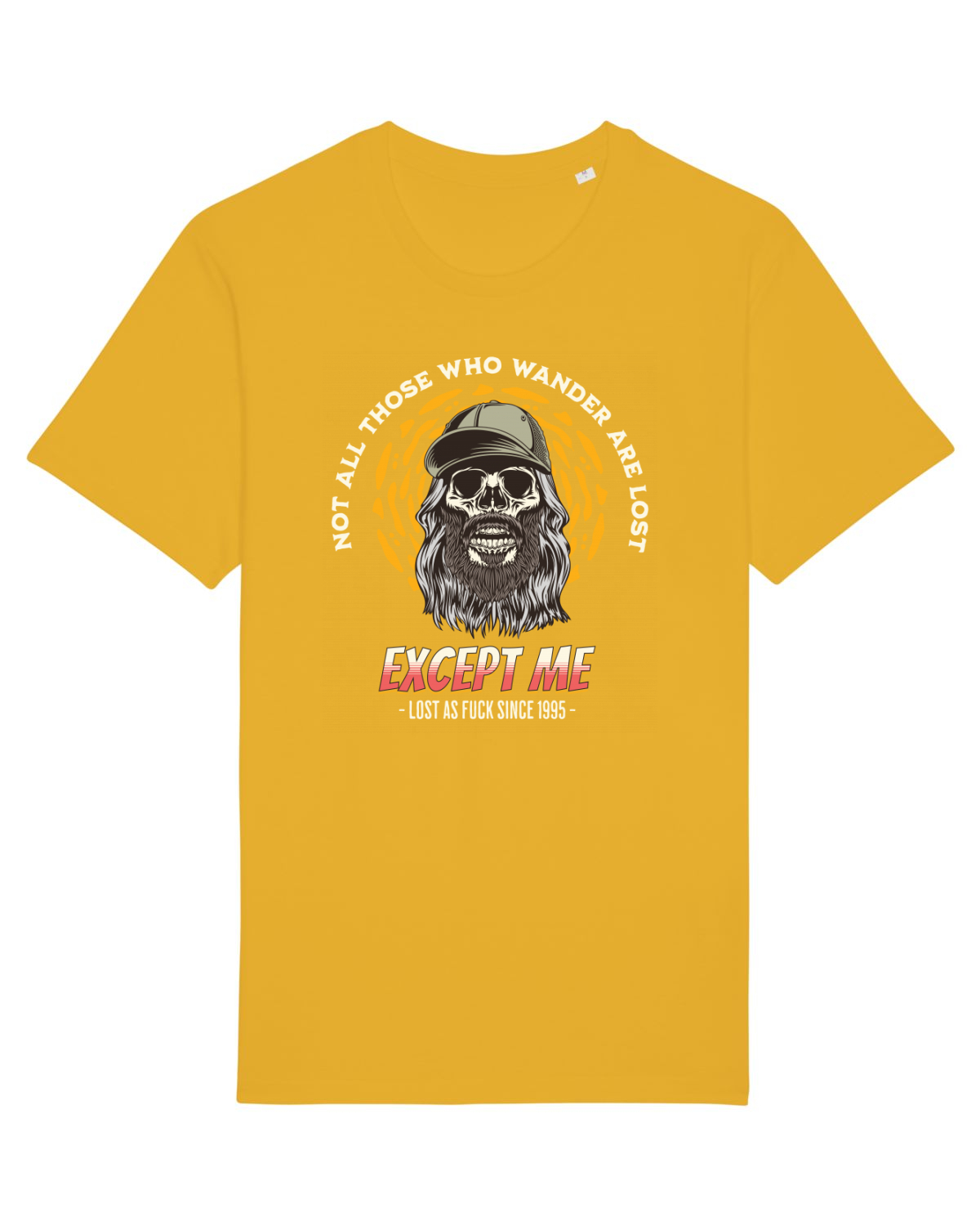 Tricou mânecă scurtă Unisex Rocker Spectra Yellow