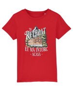 Pentru montaniarzi - In Retezat eu mă intorc acasă Tricou mânecă scurtă  Copii Mini Creator