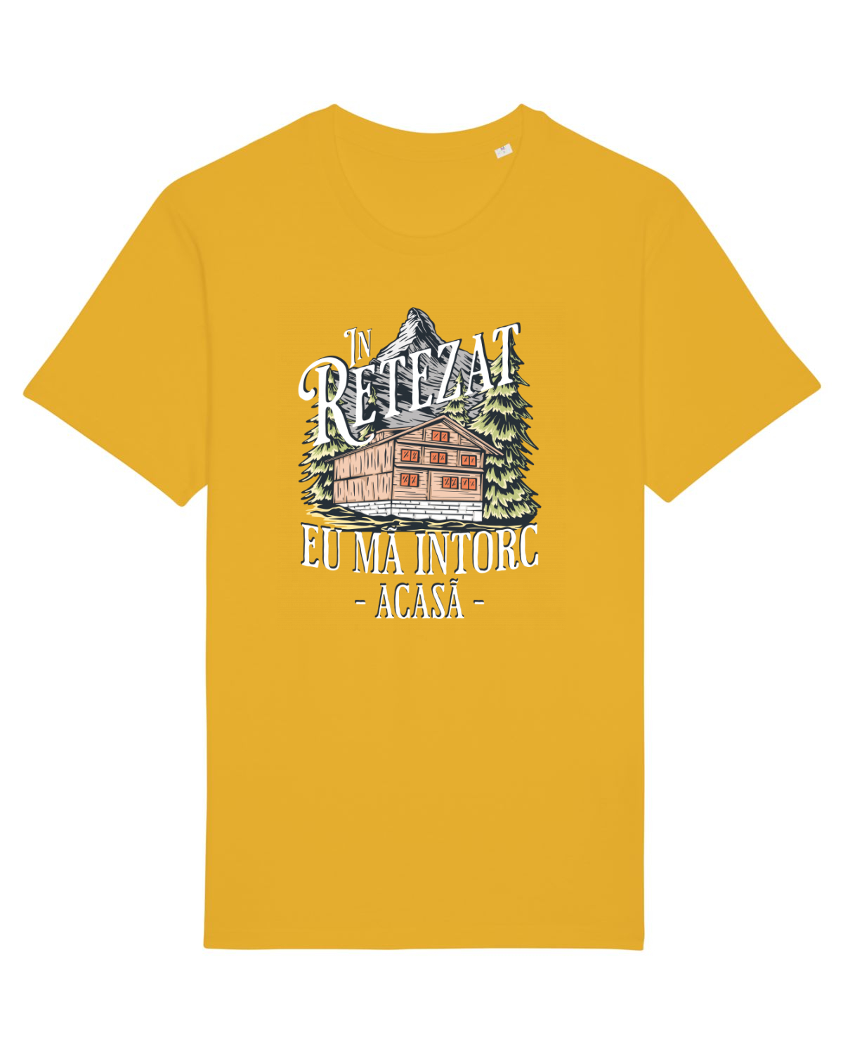 Tricou mânecă scurtă Unisex Rocker Spectra Yellow