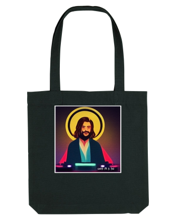 god is a dj Black