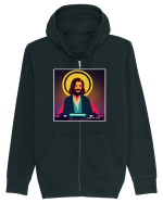 god is a dj Hanorac cu fermoar Unisex Connector