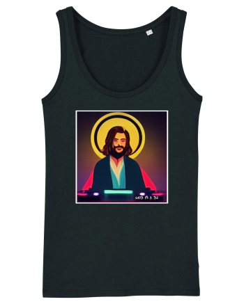 god is a dj Black