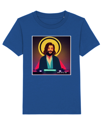 god is a dj Majorelle Blue