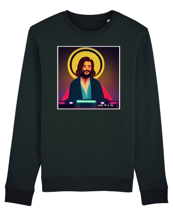 god is a dj Black