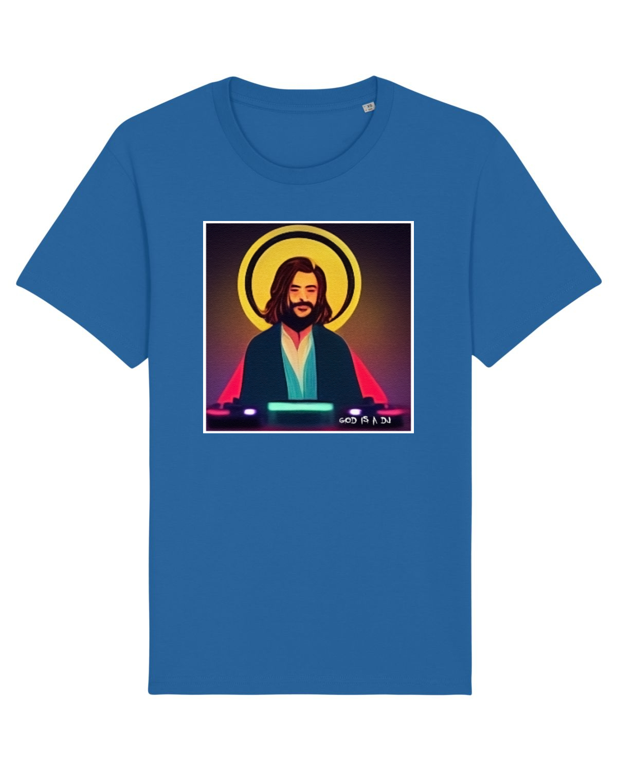 Tricou mânecă scurtă Unisex Rocker Royal Blue