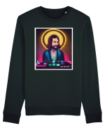 jesus is a dj Bluză mânecă lungă Unisex Rise