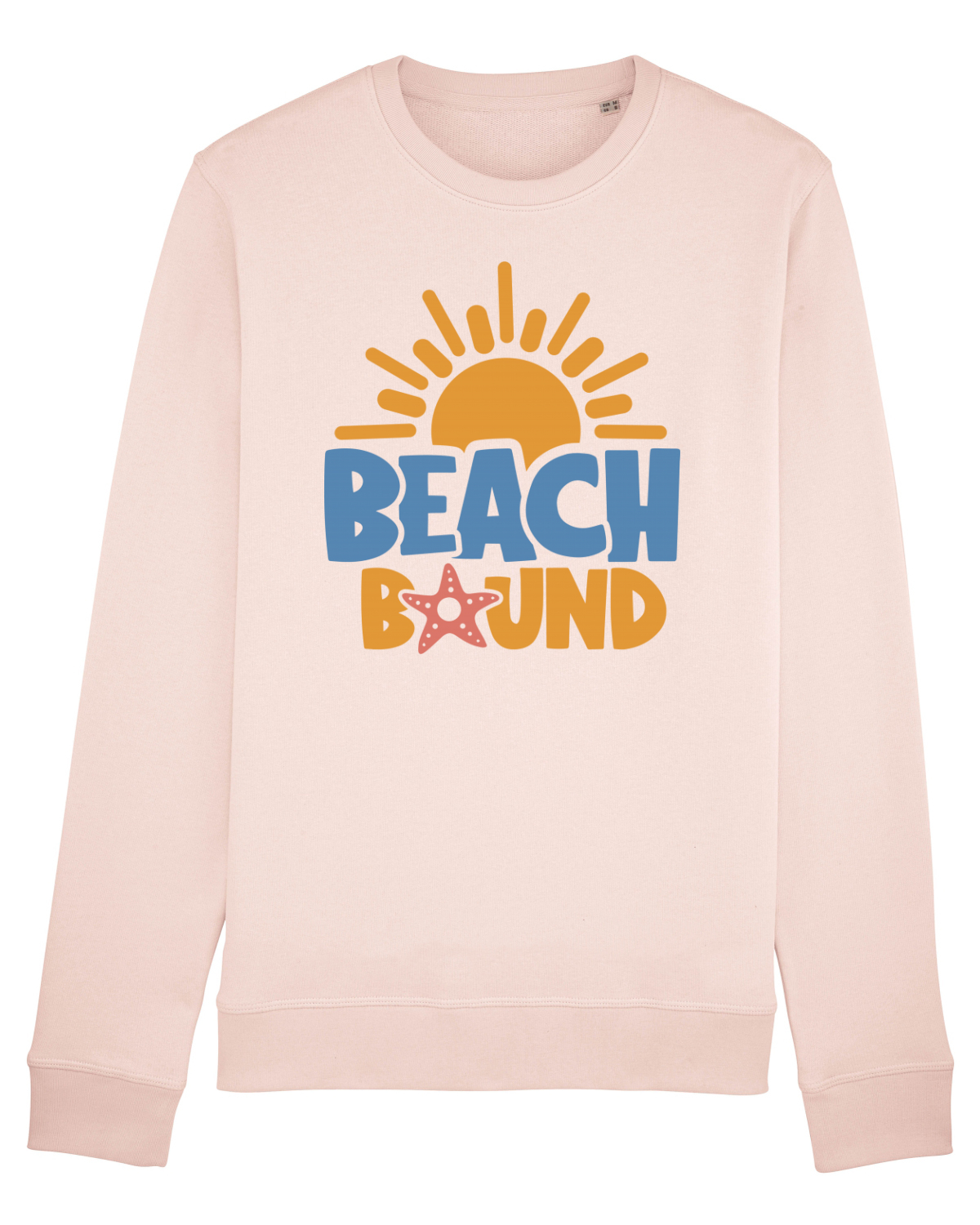 Bluză mânecă lungă Unisex Rise Candy Pink