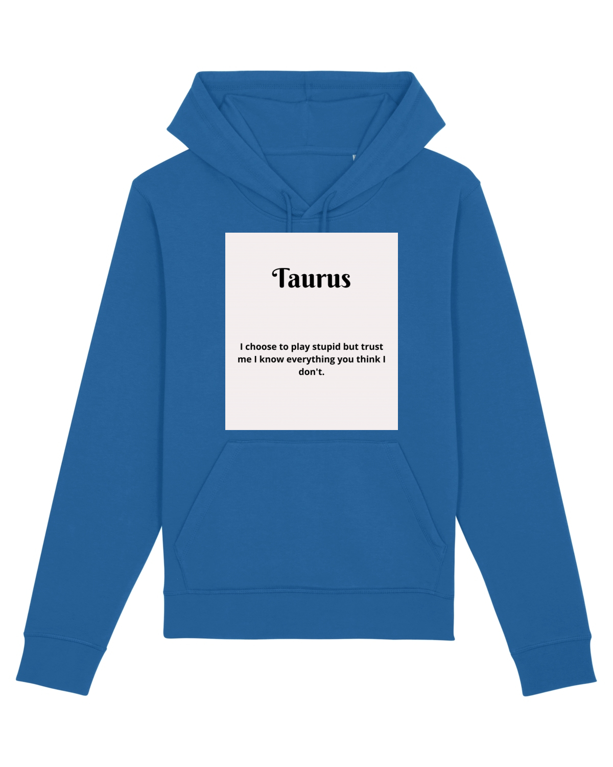 Hanorac Unisex Drummer Royal Blue
