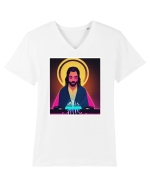 party  dj Tricou mânecă scurtă guler V Bărbat Presenter