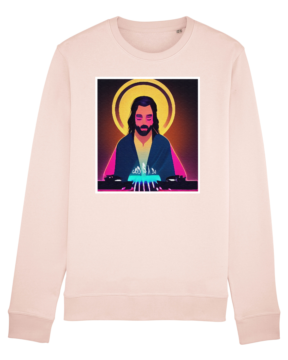 Bluză mânecă lungă Unisex Rise Candy Pink