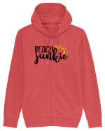 Beach Junkie Hanorac cu fermoar Unisex Connector