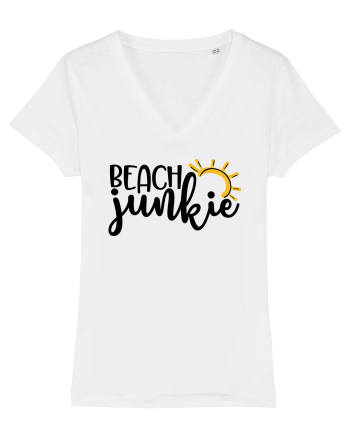 Beach Junkie White
