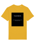 Taurus 398 Tricou mânecă scurtă Unisex Rocker