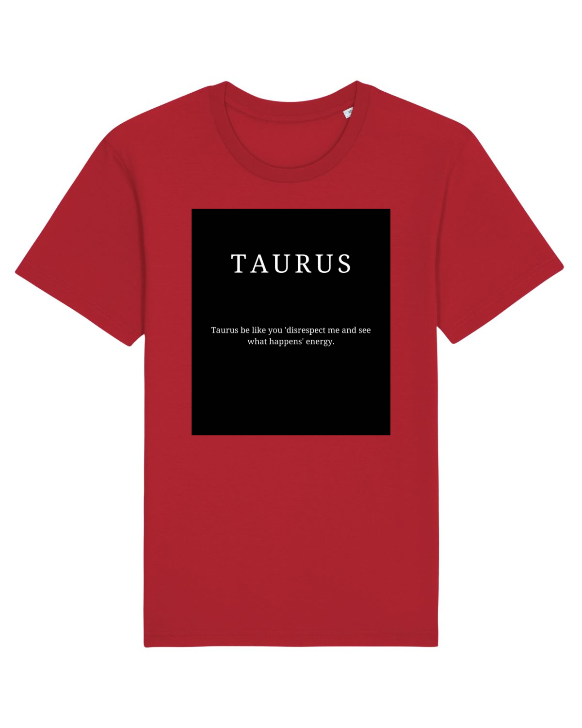 Tricou mânecă scurtă Unisex Rocker Red