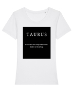 Taurus 393 Tricou mânecă scurtă guler larg fitted Damă Expresser