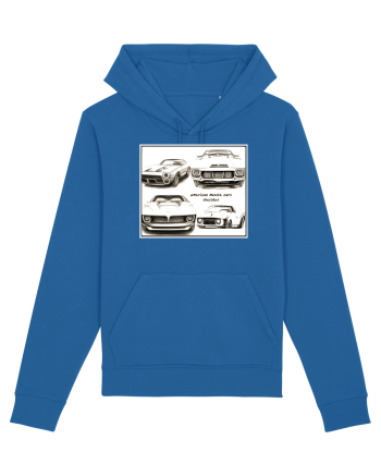 american muscle car Royal Blue