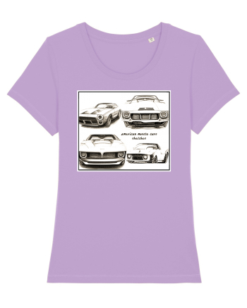 american muscle car Lavender Dawn