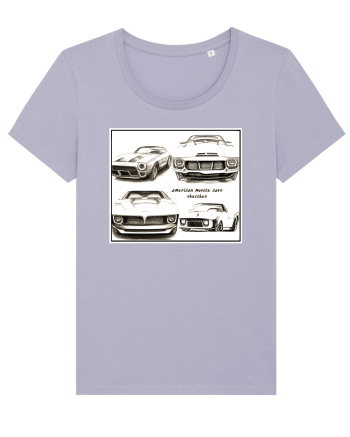american muscle car Lavender