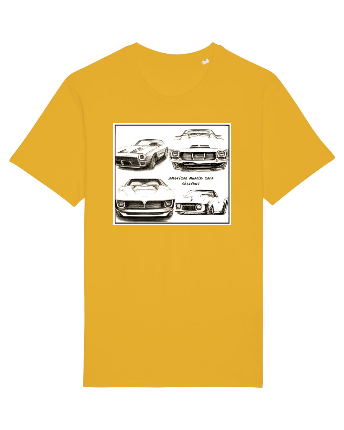 Tricou mânecă scurtă Unisex Rocker Spectra Yellow