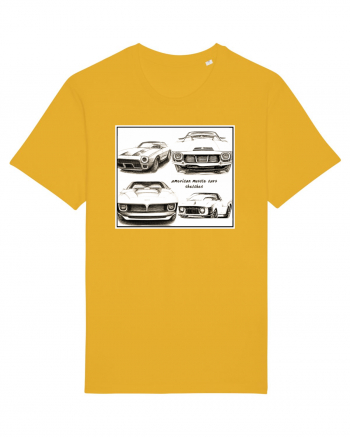 american muscle car Spectra Yellow
