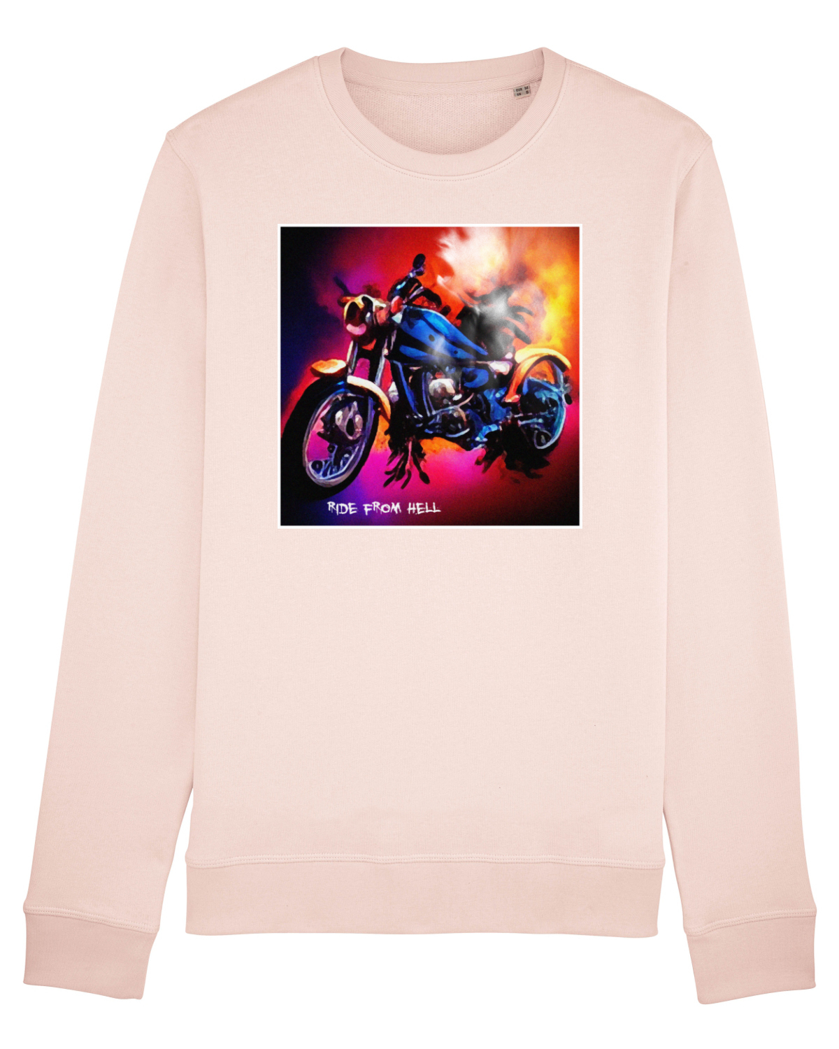 Bluză mânecă lungă Unisex Rise Candy Pink
